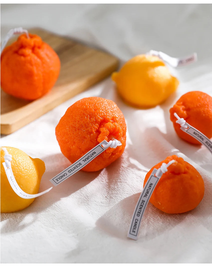 Orange Lemon Cheese Scented Candle