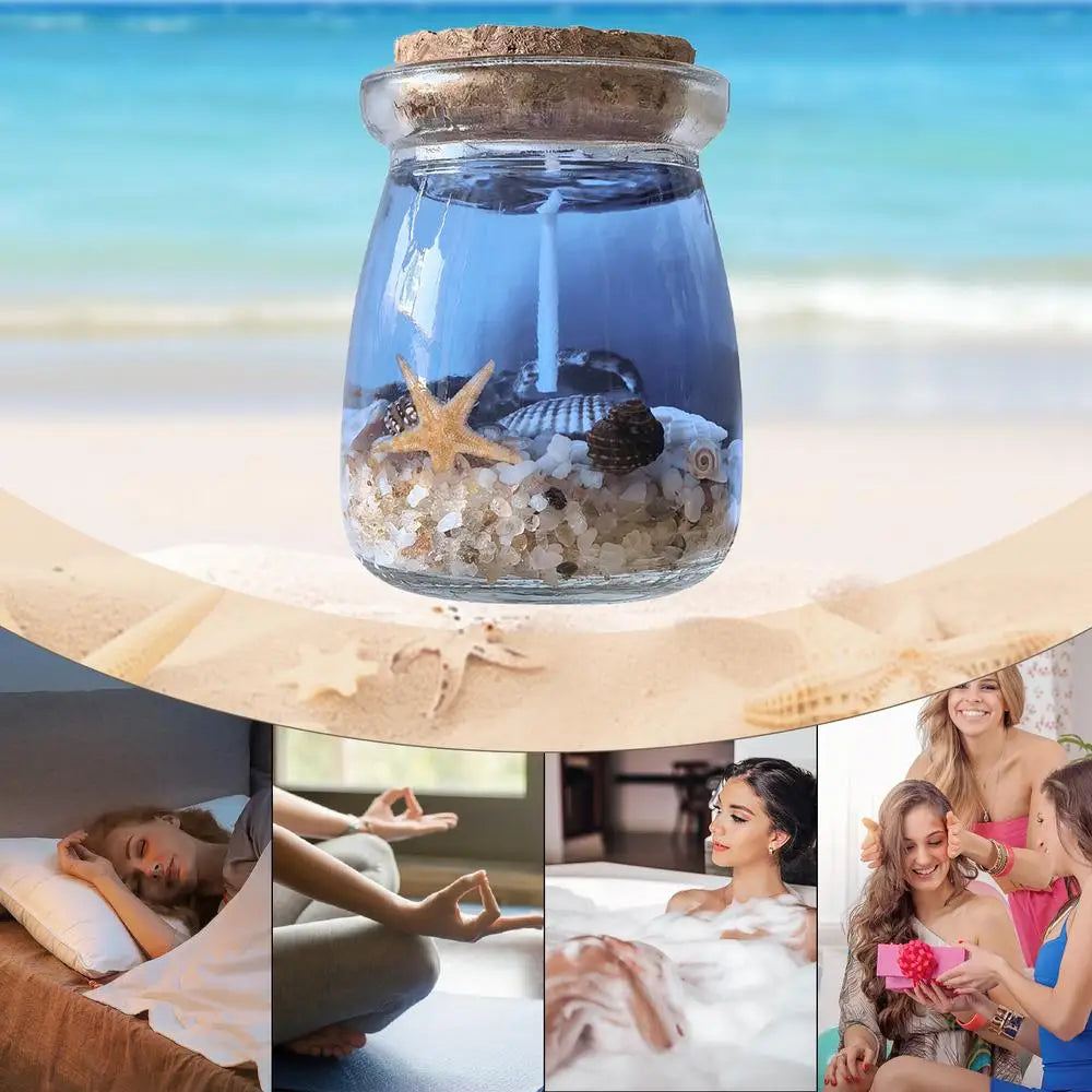 Sea Breeze Gel Wax Scented Candles