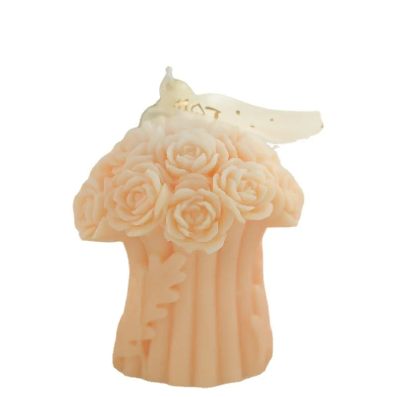 Rose Bouquet Scented Candles