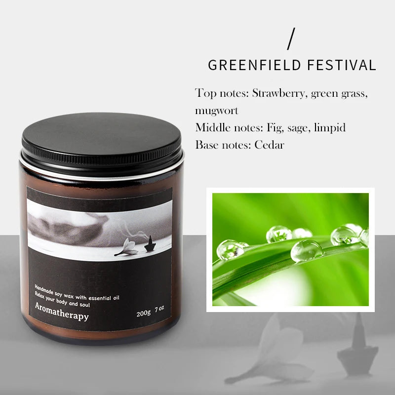 Natural Soy Scented Candles