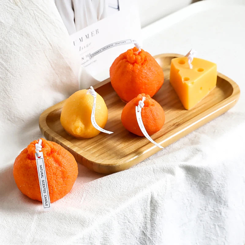 Orange Lemon Cheese Scented Candle