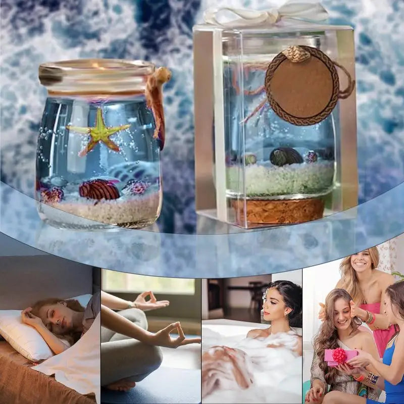 Sea Breeze Gel Wax Scented Candles
