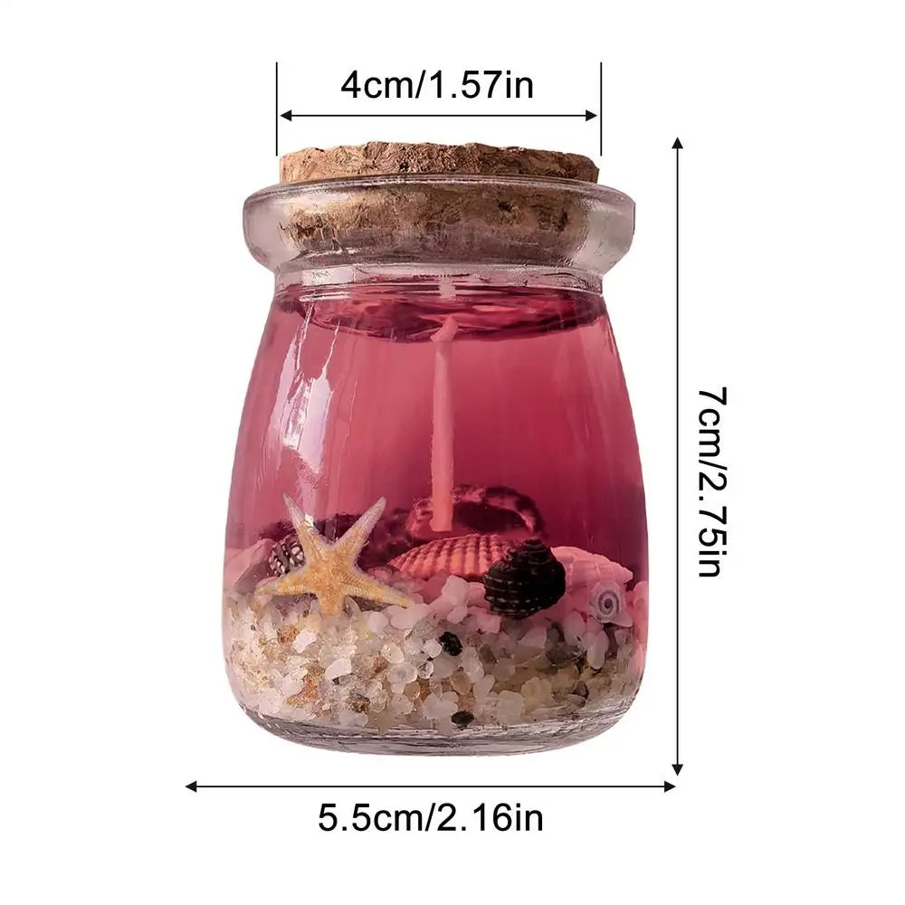 Sea Breeze Gel Wax Scented Candles