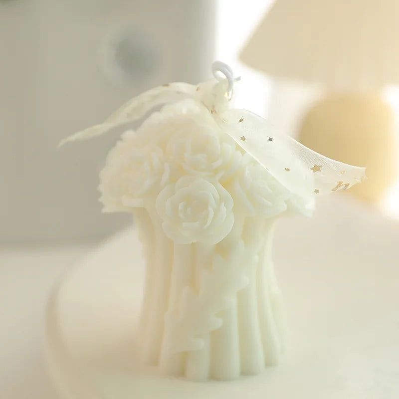 Rose Bouquet Scented Candles