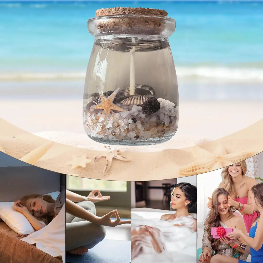 Sea Breeze Gel Wax Scented Candles