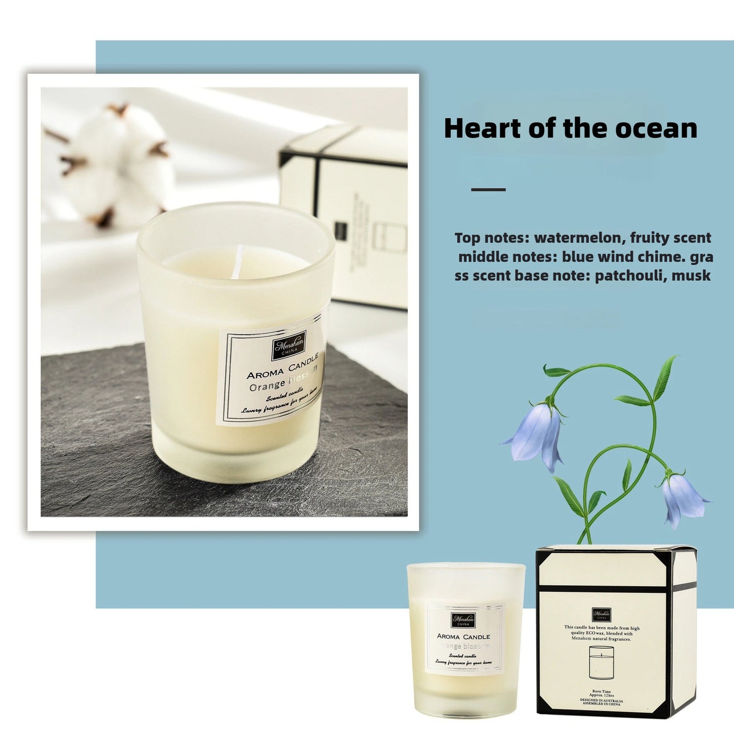 Aromatherapy Candle Cup Valentine's Day Gift