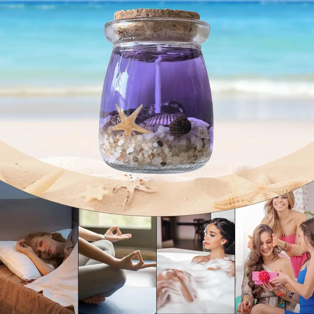 Sea Breeze Gel Wax Scented Candles