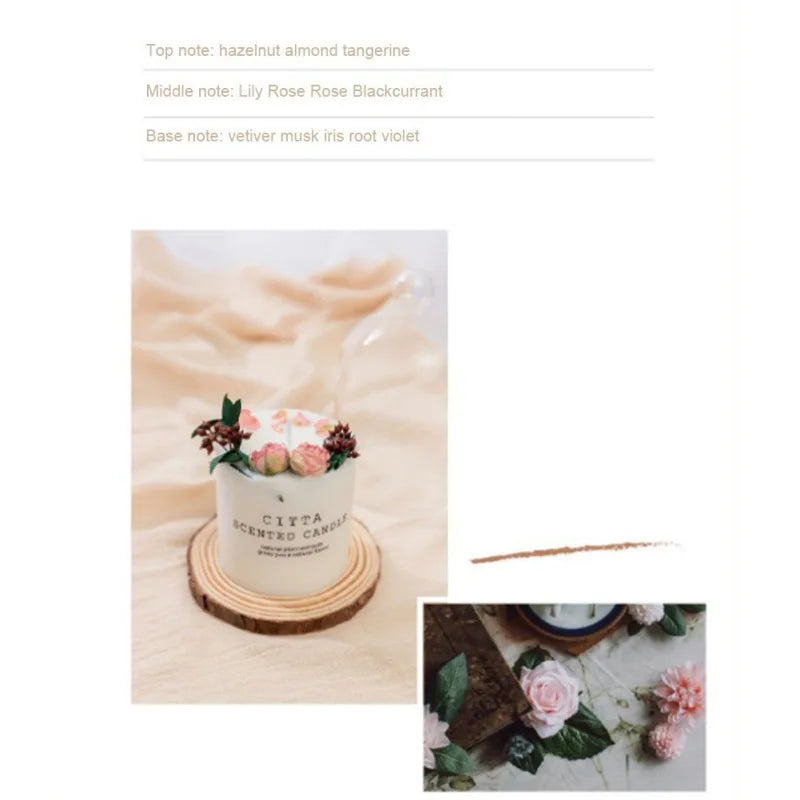 Romantic Soy Wax Scented Candle