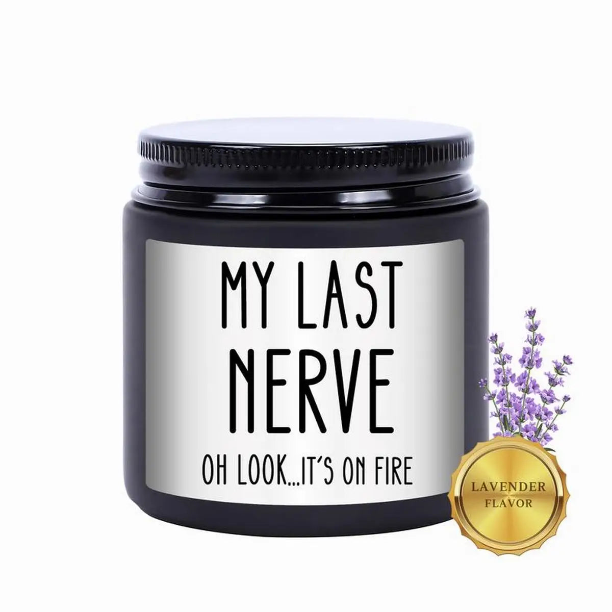 Lavender Scented Candle