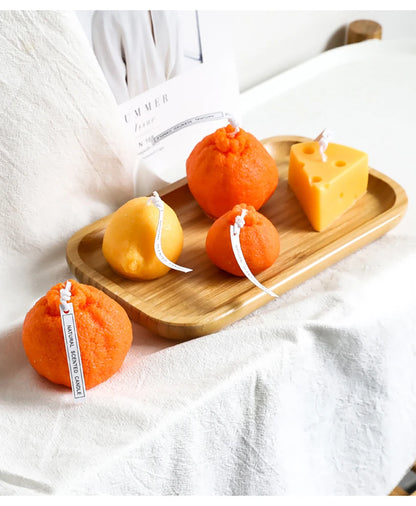 Orange Lemon Cheese Scented Candle