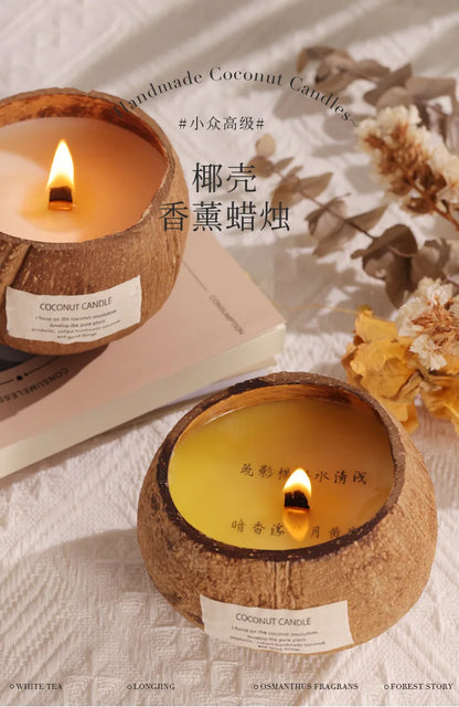 Coconut Shell Scented Sandle