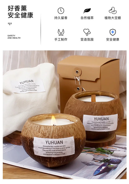 Coconut Shell Scented Sandle