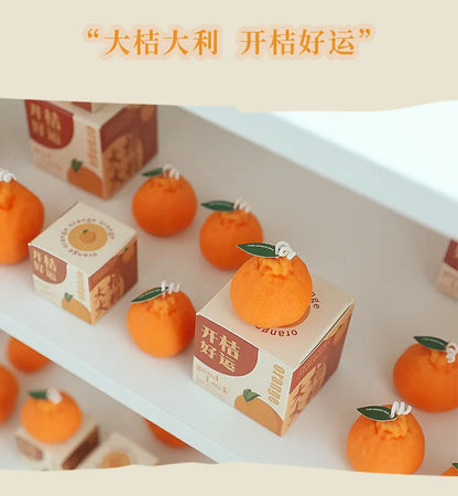 Diy Orange Tangerine Scented Candle