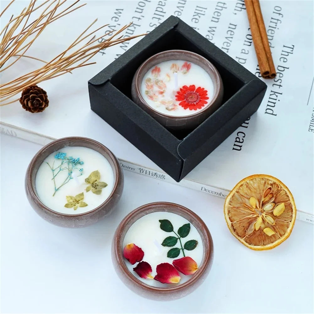 Flower Aromatherapy Candle