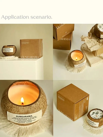 Coconut Shell Scented Sandle