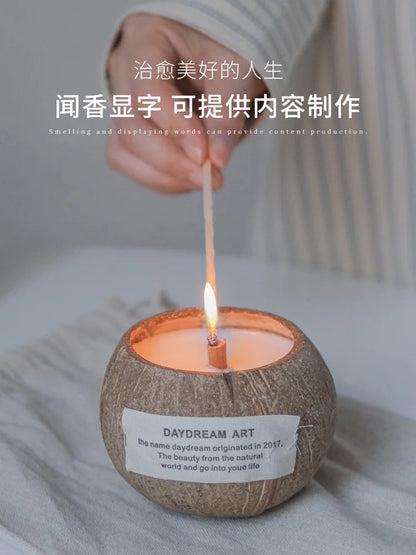 Coconut Shell Scented Sandle