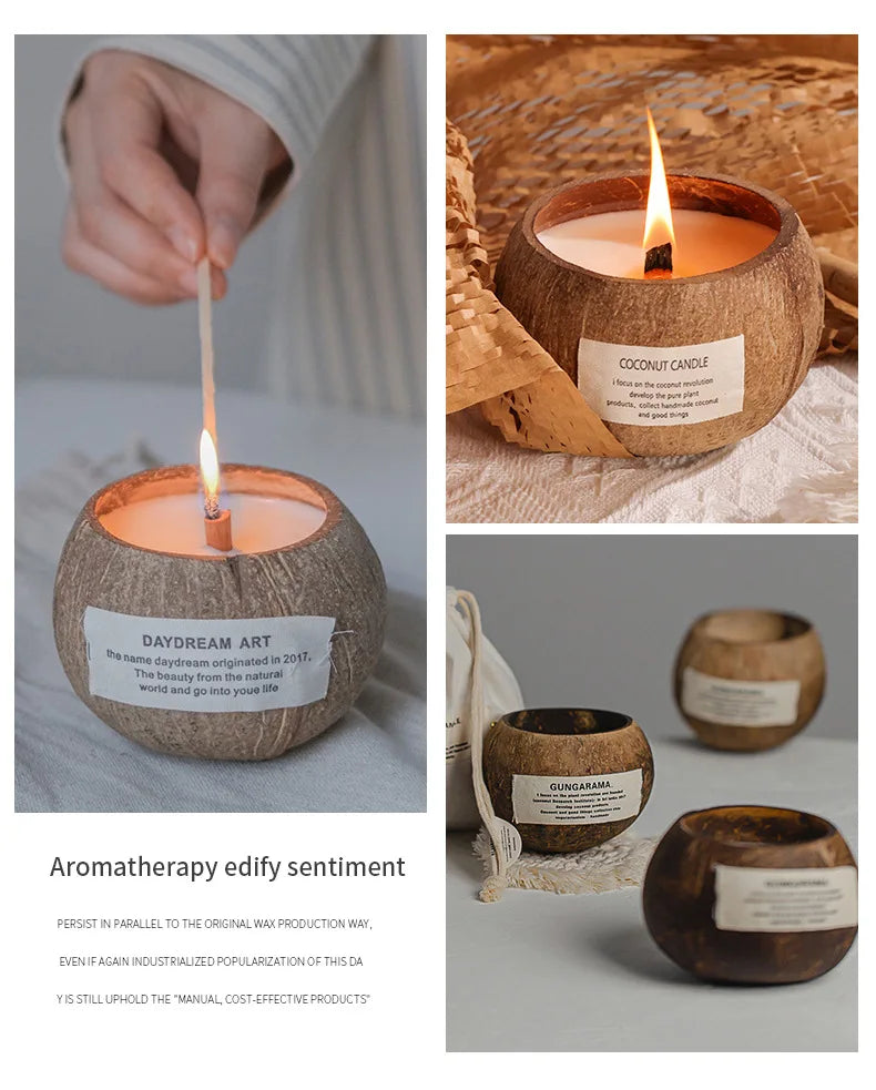 Coconut Shell Scented Sandle