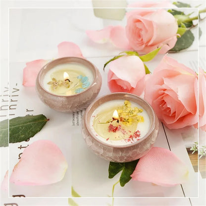 Flower Aromatherapy Candle