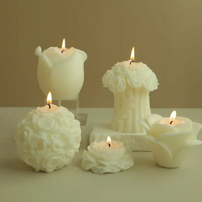 Rose Bouquet Scented Candles