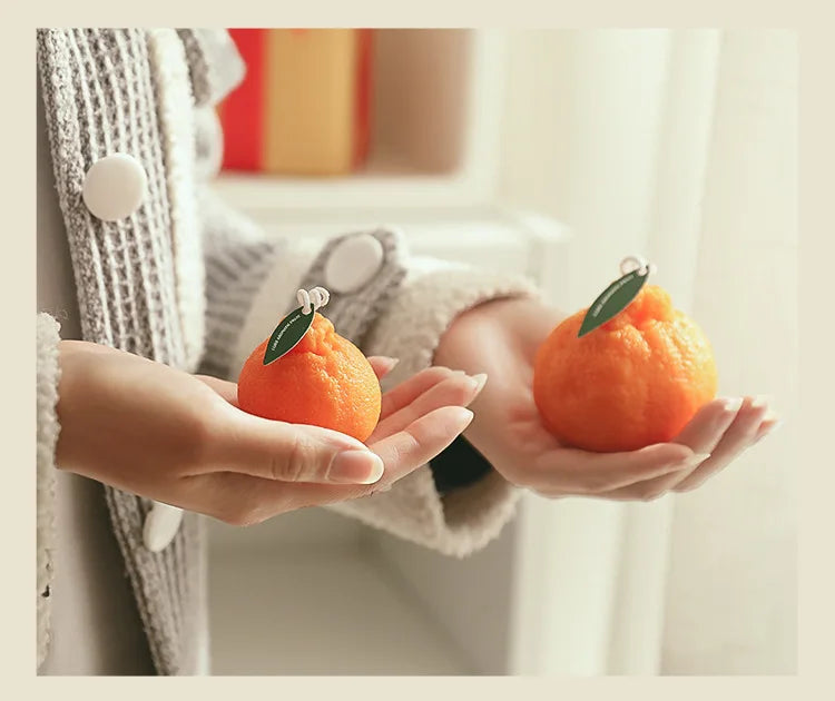 Diy Orange Tangerine Scented Candle