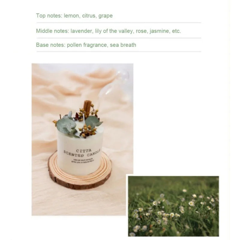 Romantic Soy Wax Scented Candle