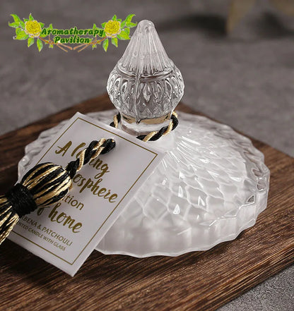 Black & White Diamond Soy Wax Scented Candle