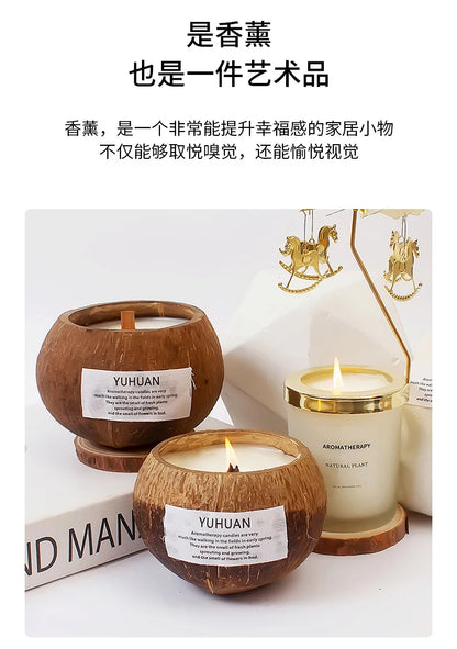 Coconut Shell Scented Sandle