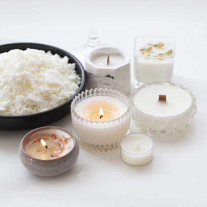 Pure Natural Soy Wax DIY Candle