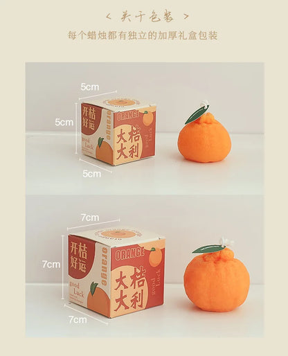 Diy Orange Tangerine Scented Candle