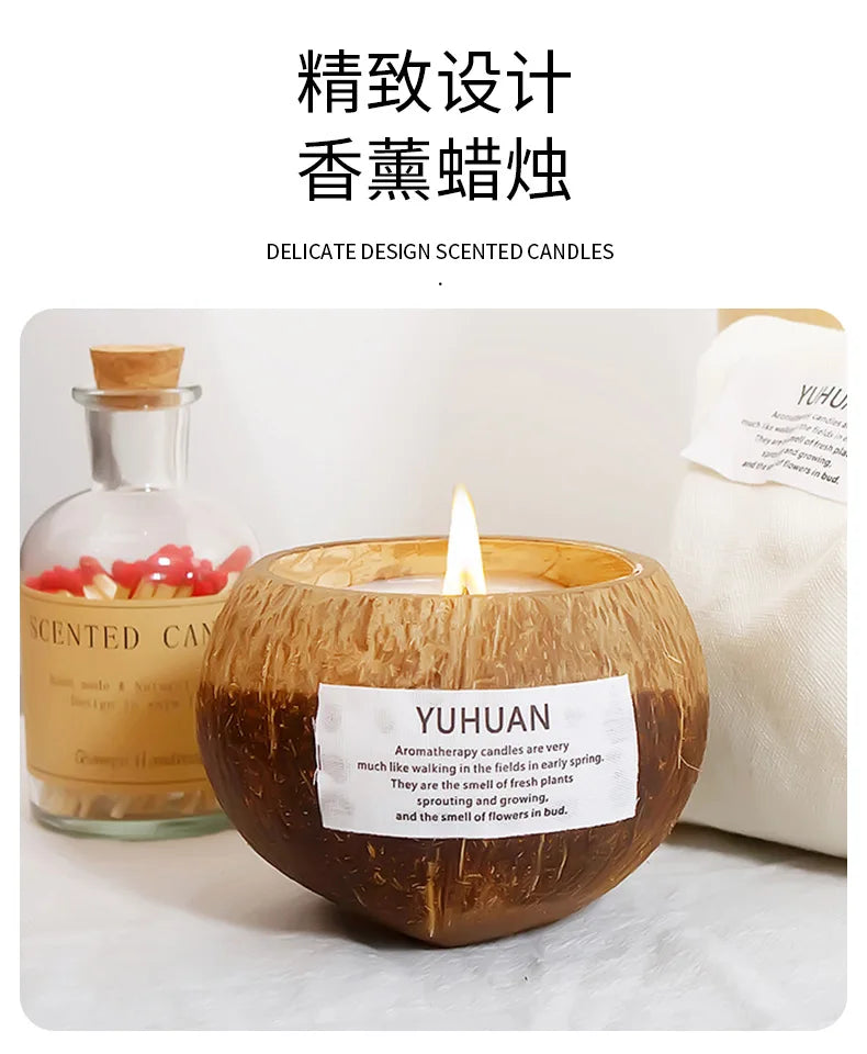 Coconut Shell Scented Sandle