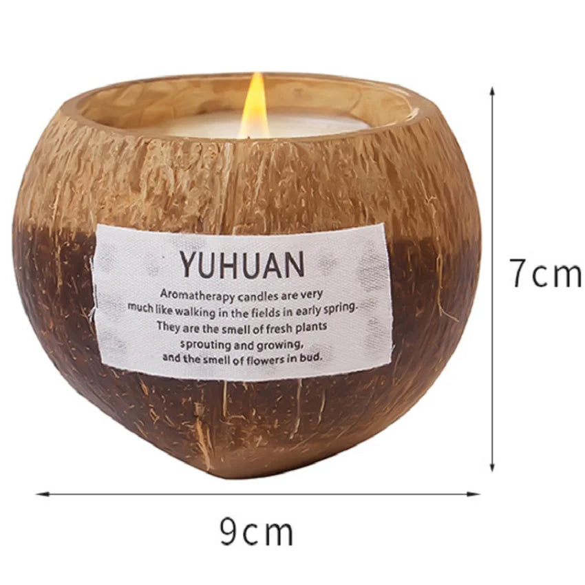Coconut Shell Scented Sandle
